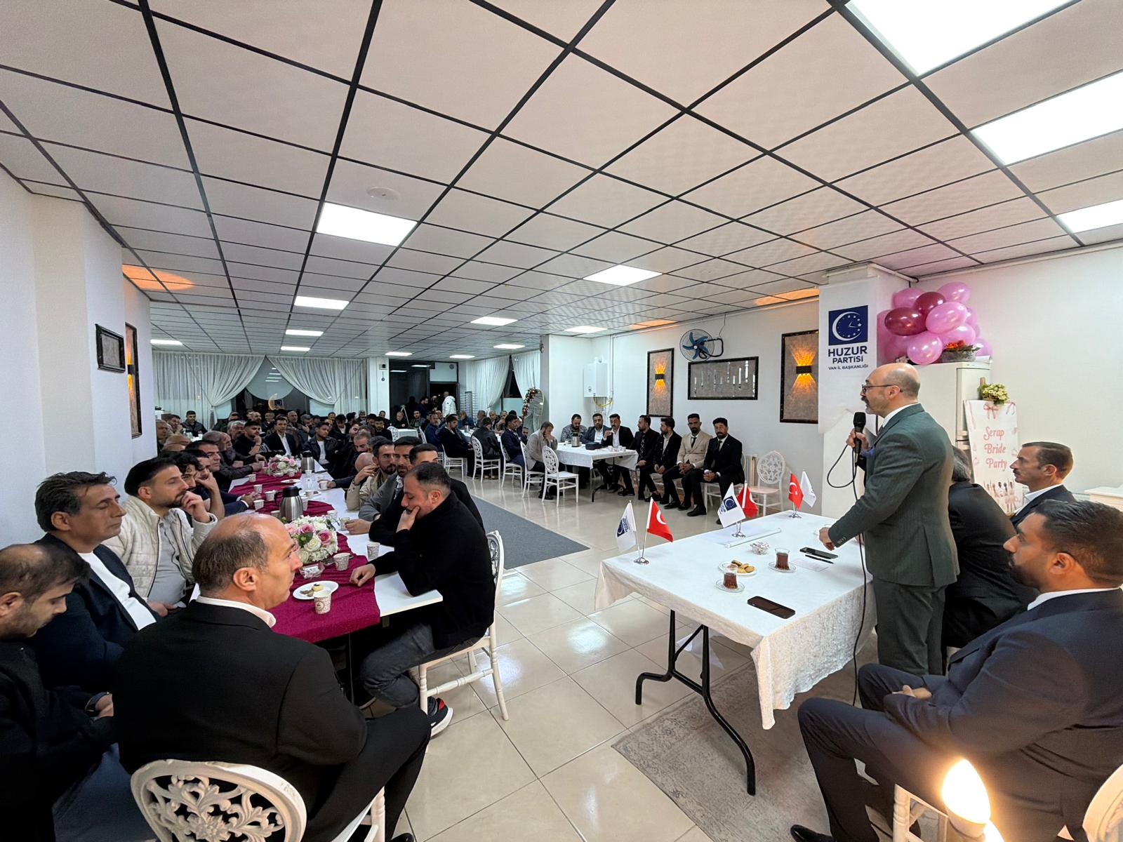 Genel Başkan Vekilimiz Sayın Erkan İlyas Helvacı'nın Van İl Başkanlığı Ziyareti