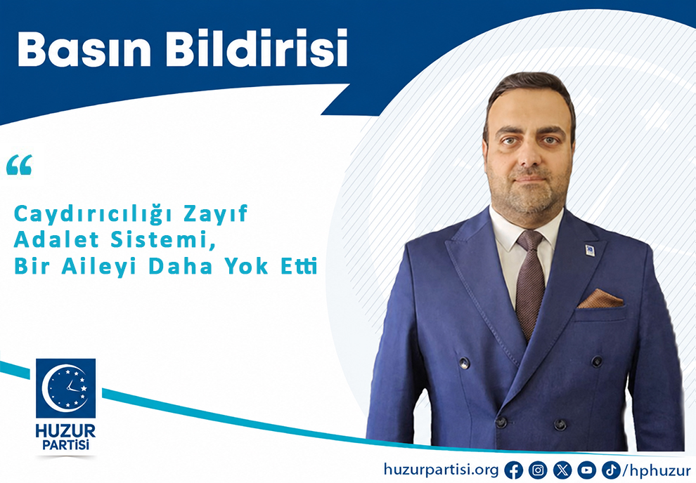 Caydırıcılığı Zayıf Adalet Sistemi, Bir Aileyi Daha Yok Etti