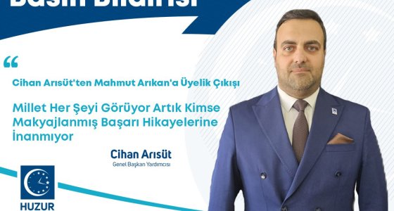 Cihan Arısüt'ten Mahmut Arıkan'a Üyelik Çıkışı: Millet Her Şeyi Görüyor Artık Kimse Makyajlanmış Başarı Hikayelerine İnanmıyor
